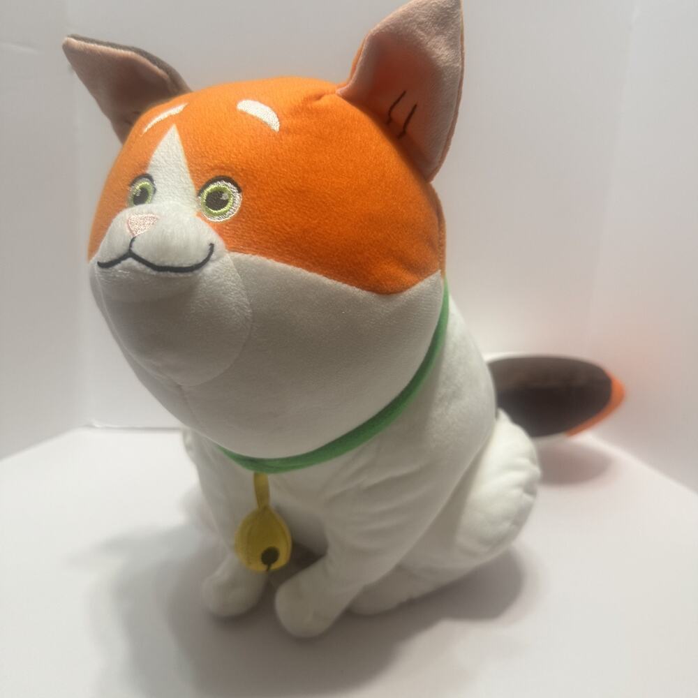 Big Hero 6 Mochi Cat Disney Parks 11" Plush orange white tabby